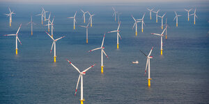 Windkraftanlagen in der Nordsee