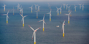 Windkraftanlagen in der Nordsee