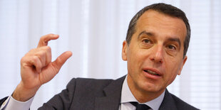 Österreichs Kanzler Christian Kern