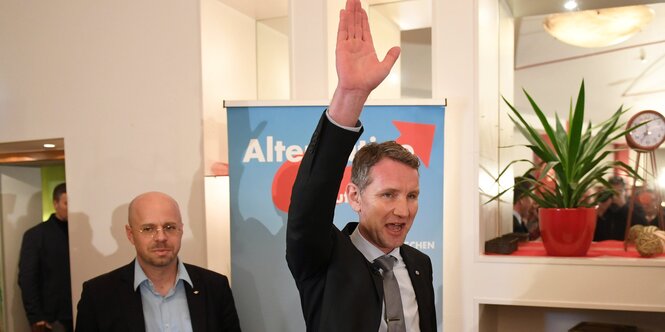 Kalbitz mit Höcke