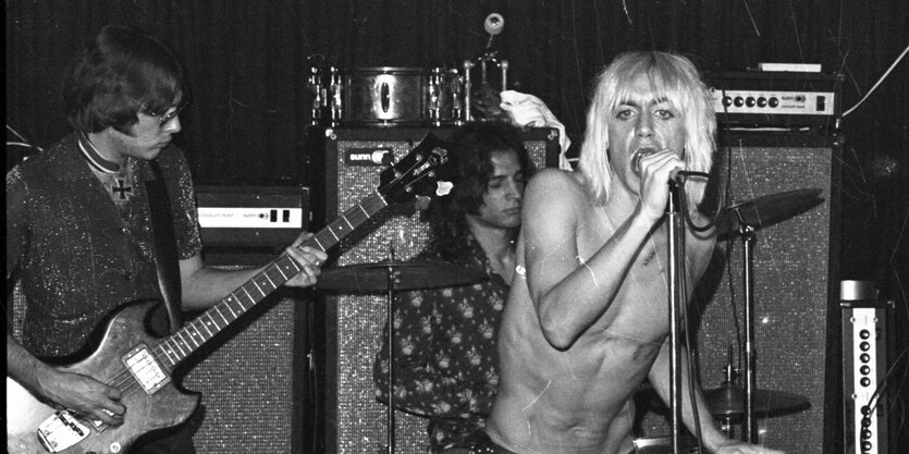 Die Band The Stooges im Konzert