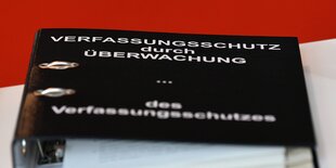 Unterlagen des Verfassungsschutz