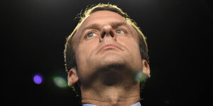 Ein Mann, Emmanuel Macron