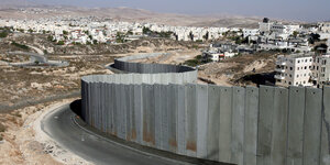 Mauer zwischen Israel und Palästina