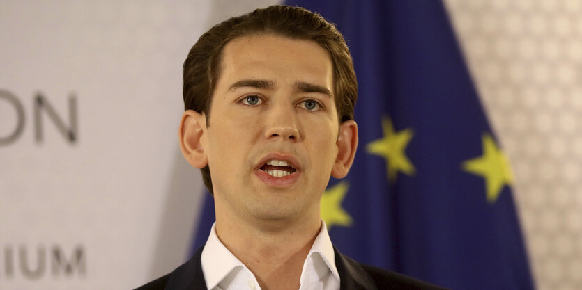 Österreichs Außenminister Sebastian Kurz