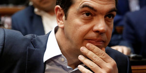 Portrait von Alexis Tsipras