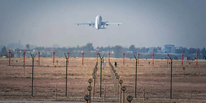 Ein Airbus A310 MRTT der Luftwaffe der Bundeswehr startet in Incirlik