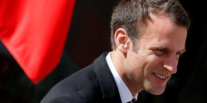 Emmanuel Macron im Profil