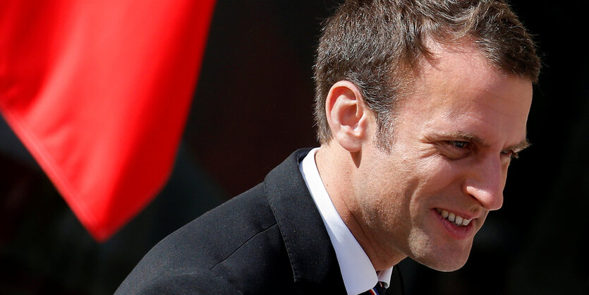 Emmanuel Macron im Profil