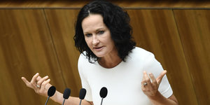 Die ehemalige Chefin der Grünen Eva Glawischnig