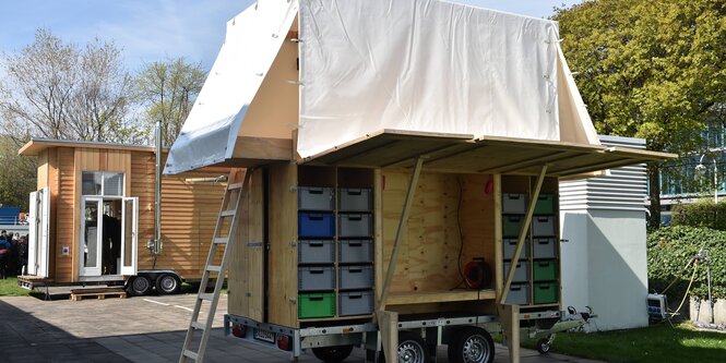 Tiny House von außen