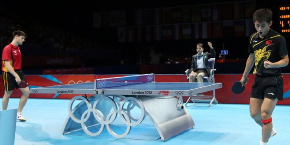 Olympia Tischtennis Verdammte Ruckhand Taz De