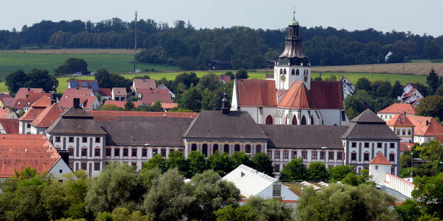 Die Justizvollzugsanstalt im schwäbischen Kaisheim (Bayern)