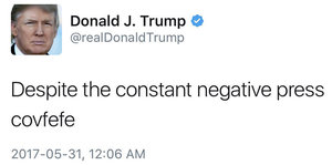 Tweet von Donald Trump