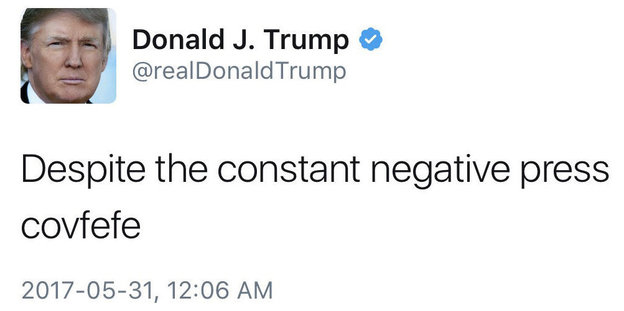 Tweet von Donald Trump