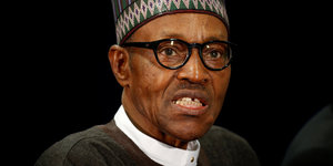 Nigerias Präsident Muhammadu Buhari