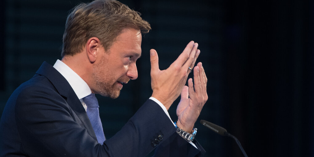 Der FDP-Politiker Christian Lindner