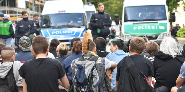Blockade am Samstag Blockade am Samstag