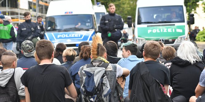 Blockade am Samstag