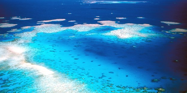 Das Great Barrier Reef vor Australien