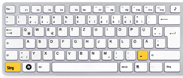 Ein Bild von einer Tastatur Ein Bild von einer Tastatur