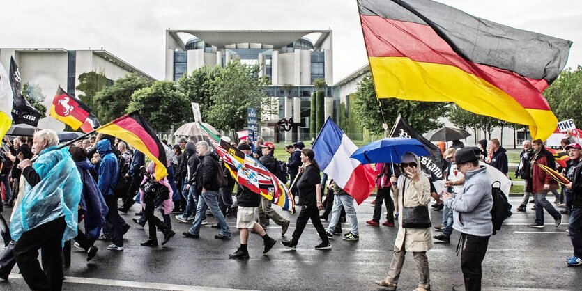 Rechte bei Demo am Samstag