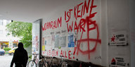 Graffito an einer Hauswand