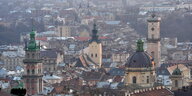 Blick auf Lviv