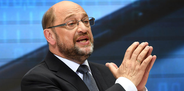 Martin Schulz, der Spitzen-Kandidat von der SPD