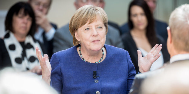 Porträt Angela Merkel