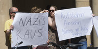 Anti-Nazi-Demonstranten in Berlin