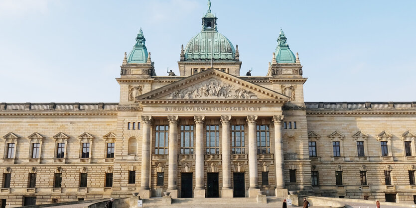 Das Bundesverwaltungsgericht in Leipzig