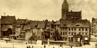 Historische Fotografie von Elbing