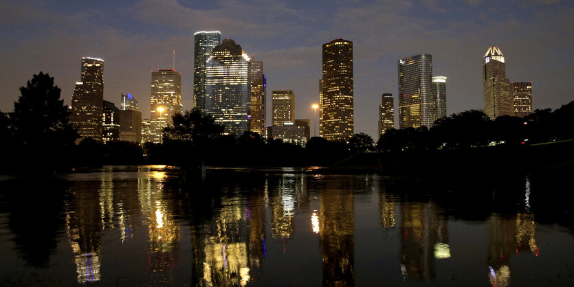 Skyline einer Stadt