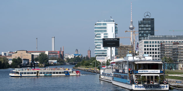 Schicke Hochhäuser in Berlin