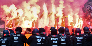 Pyros im Stadion