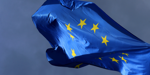 Eine EU-Fahne