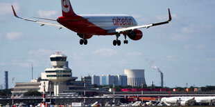 Landeanflug auf Tegel