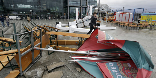 Chaos am Hauptbahnhof