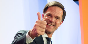 Alter, neuer Regierungschef: Mark Rutte