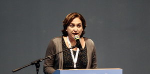 Barcelonas Bürgermeisterin Ada Colau