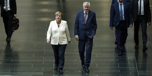 Merkel und Seehofer