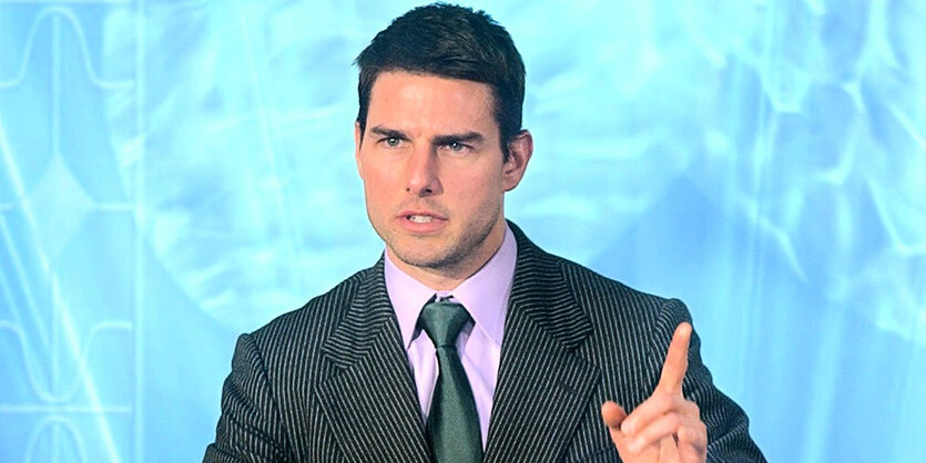 Tom Cruise 2004 bei der Eröffnung der spanischen Scientology-Zentrale