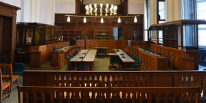 Ein Gerichtssaal