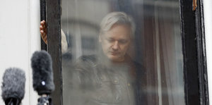 Ein Mann Julian Assange