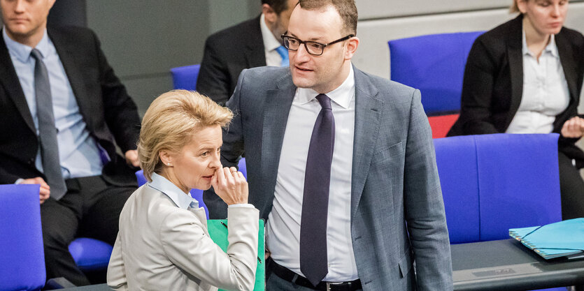 von der Leyen und Spahn