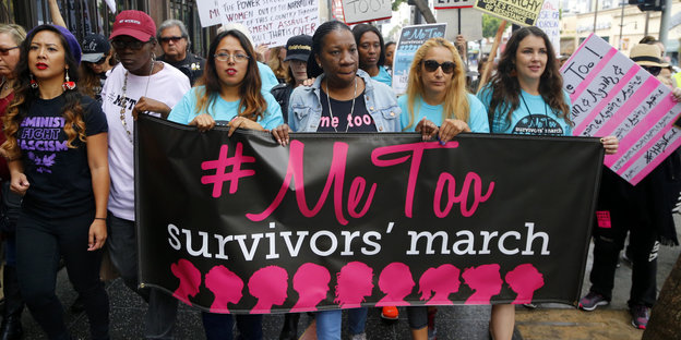 Frauen protestieren gegen sexualisierte Gewalt