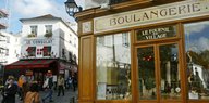 Eine Boulangerie in Monmartre