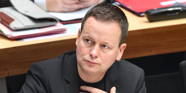 Klaus Lederer im Parlament