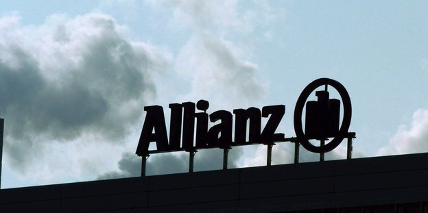 Logo und Schriftzug der Allianz-Versicherung